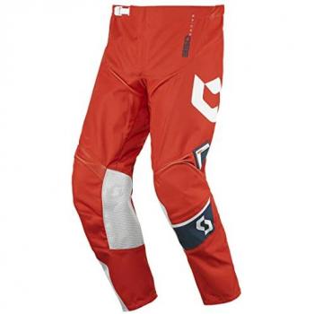 We Cycle Scott 350 Dirt Kinder MX Hose - Orange Weiß - Größe 26
