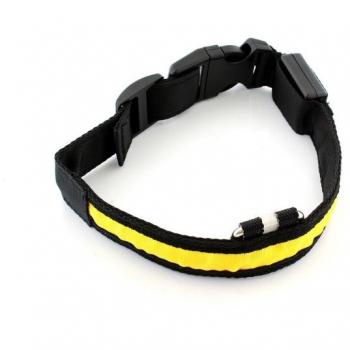Svetleći LED Ovratnik 34-42 cm – Yello Edition