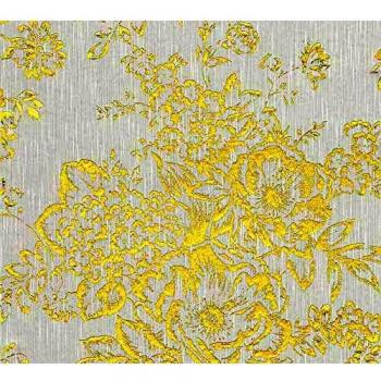 Architects Paper Textiltapete »Metallic Silk«, floral, 10,05 m x 0,53 m