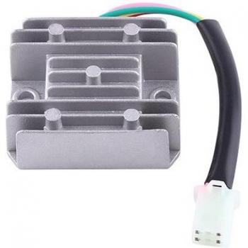 4-Pin 12V Voltage Regulator Rectifier for 150-250CC Motorcycles, Scooters, Mopeds, and ATVs