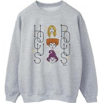 Disney Hocus Pocus Faces XL White Women's Pullover