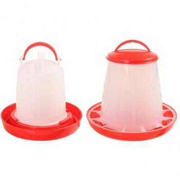 Automatic Chick Waterer & Feeder – Small Poultry Water Dispenser