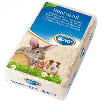 Trucioli di Legno per Roditori Duvo Plus - 2,5 kg