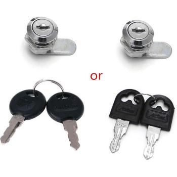 10-30mm Cam Lock with 2 Keys for Mailbox, Drawer, Filing Cabinet and Cupboard Q84D