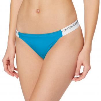 Calvin Klein Cheeky Bikini-HR Bas De Maillot, Bleu (Maldive Blue 451), Taille Large Femme