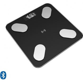 Báscula Inteligente Bluetooth y App con Medidas 26x2x26cm