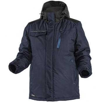 Högert Winterjacke REN mit Reflexen Blau XXL – Grau