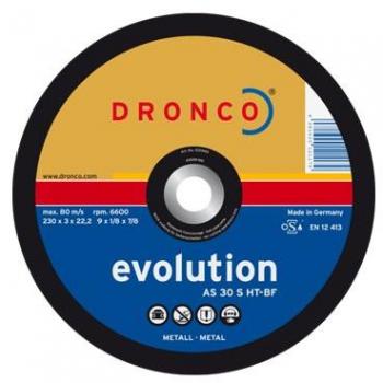 Disco de corte para metal 230X3,0X22,2 AS30S-HT Dronco