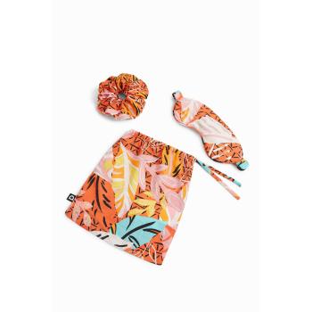 Coletero Antifaz Desigual Estampado ViscoNaranja