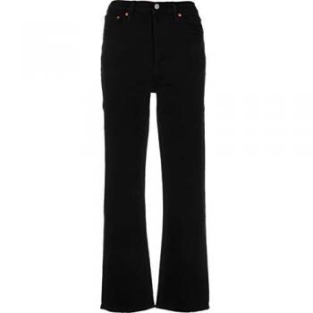 Jeans Tobilleros Levi's Ribcage para Mujer, Black Sprout, 30W x 27L