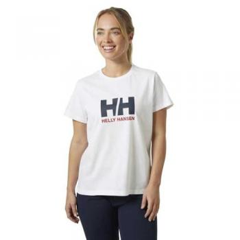 Helly Hansen Logo T-Shirt 54593 Weiß Regular Fit