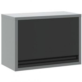 Armadio Salvaspazio per Attrezzi 50x25x35 cm – VidaXL Nero