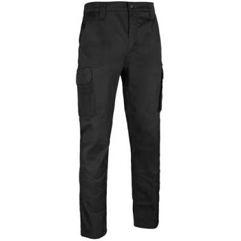 Granada Stretch Ripstop Work Trousers Black 34R - Beeswift