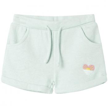 VidaXL Kids' Drawstring Shorts Light Mint 92
