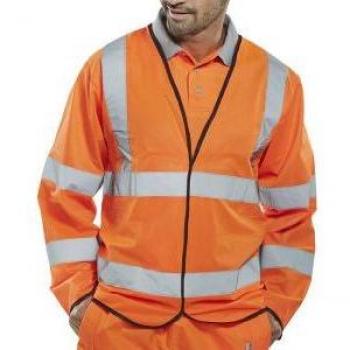 B-Click Fire Retardant BSEEN FR LS JERKIN EN ISO20471 OR M
