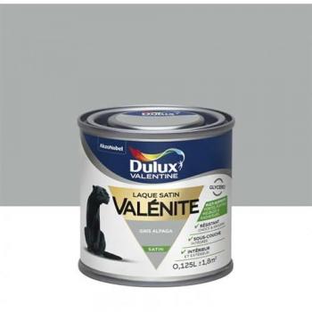 Testeur laque satin Dulux Valentine Valénite Gris Alpaga 125 ml