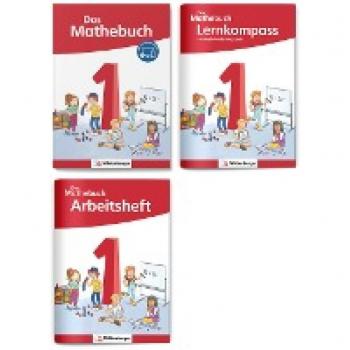 Höfling, Cathrin: Das Mathebuch 1 - Neubearbeitung - Schülerbuch/Lernkompass/Arbeitsheft im Paket
