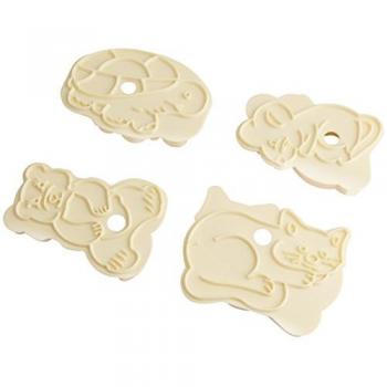 ZENKER - Set 4 Formine Tagliabiscotti Con Timbro