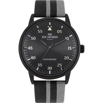 Reloj Ben Sherman Hombre 43mm Correa Plástica Cuarzo
