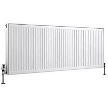 HUDSON REED - Eco Radiatore Termoarredo a Piastra Type 11 - Termosifone Convettore Bianco - 1783W - 600 x 1600mm - Riscaldamento ad Acqua Calda