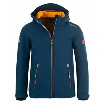 Chaqueta Softshell Trollkids Azul