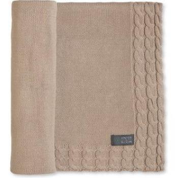 VINTER&BLOOM Kuscheldecke Joy Almond Beige