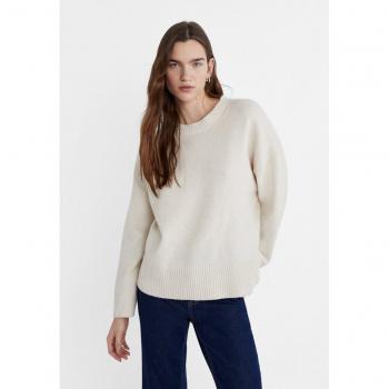 Maglia Pullover Stradivarius Tessuto Morbido Pietra L