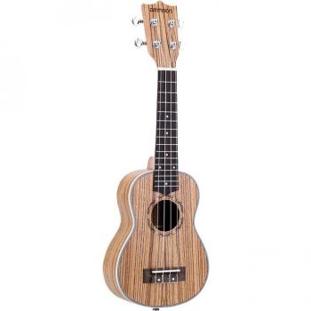 21 Acoustic Ukulele with 15 Frets and 4 Strings