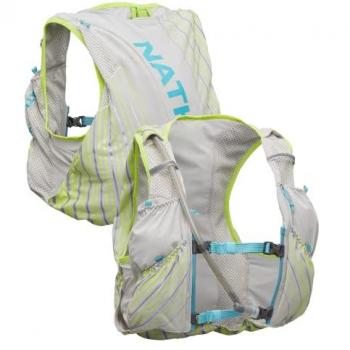 Nathan Pinnacle 12L Unisex Hydration Vest - Vapor Grey/Caribbean Blue