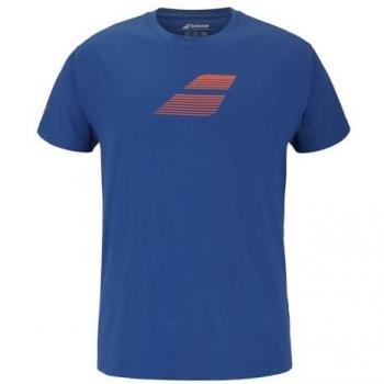 T‑shirt Babolat Big Flag couleur bleue