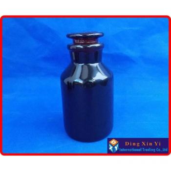 500ml Wide Mouth Reagent Bottle with Ground-in Glass Stopper (2 Pieces)