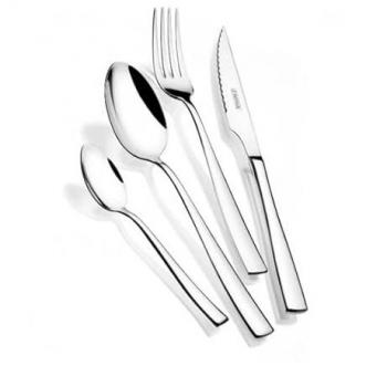 Set de tenedores Monix Siena M190017 en acero inoxidable pulido