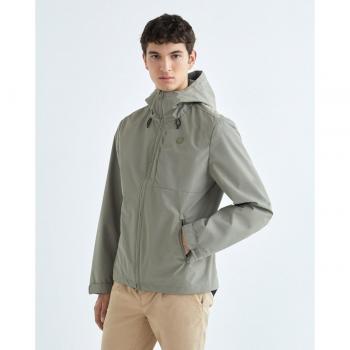 Chaqueta técnica Altona Dock con capucha para hombre