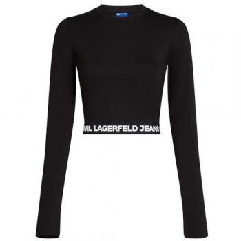 Karl Lagerfeld T-shirt e polo Milano Top nero