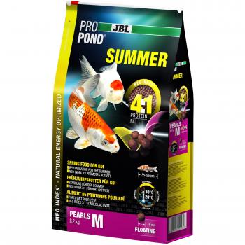 JBL Koi Sommerfutter, schwimmende Futterperlen, 8,2 kg