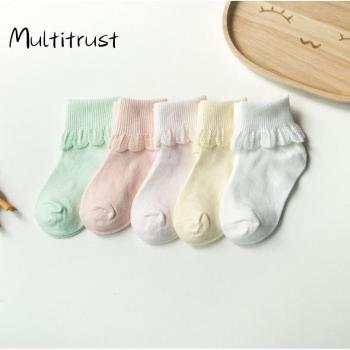 Multitrust Cute 5 Pack - Toddler Knee High Socks Size 1-4T