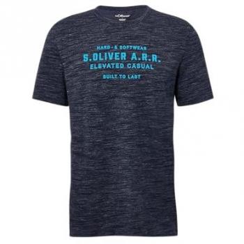 S.Oliver T-Shirt für Herren, meliert