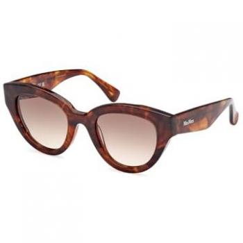 Max Mara MM0077 Glimpse Havana Brown Acetate Women’s Sunglasses