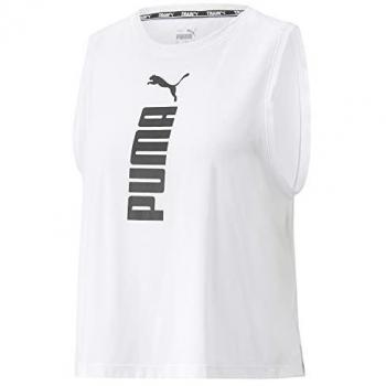 Canotta Sportiva Puma Tri-Blend Nera e Bianca Donna XL