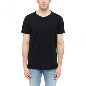 Mustang Regular Fit T-Shirts Schwarz – Set aus 2 Stück
