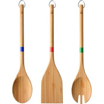 Set de utensilios de cocina 3 piezas bambú Benetton