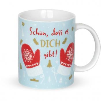 Schön, DASS es Dich gibt Tasse – H:)PPY Gold Edition