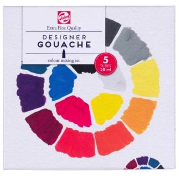 Talens Premium Gouache 5x20ml Set – Extra Fine
