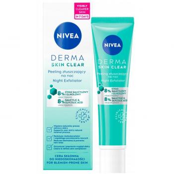 Peeling Esfoliante Notte NIVEA Derma Skin Clear 40 ml