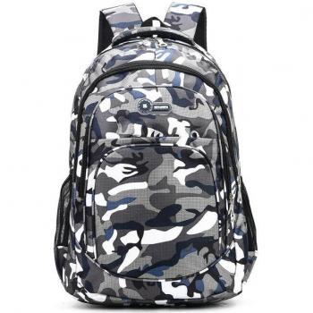 Mochila escolar camuflada para adolescentes