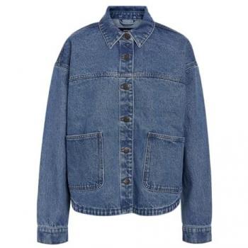 Surchemise en denim Kettie Noisy May - Bleu moyen - Taille L