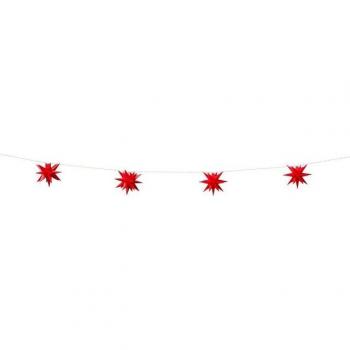 IC Winterworld LED-Lichterkette »Weihnachtssterne«, 10 St.-flammig, 19 Spitzen, ca. 12 cm