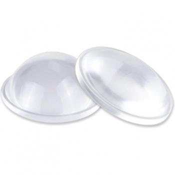 44mm Optical Glass LED Lens 120 Degree Reflector Collimator