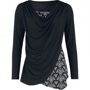 Gothicana X Anne Stokes Double-Layer Look Top