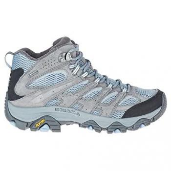 Merrell Moab 3 Mid Gore-Tex Femenino Gris azulado